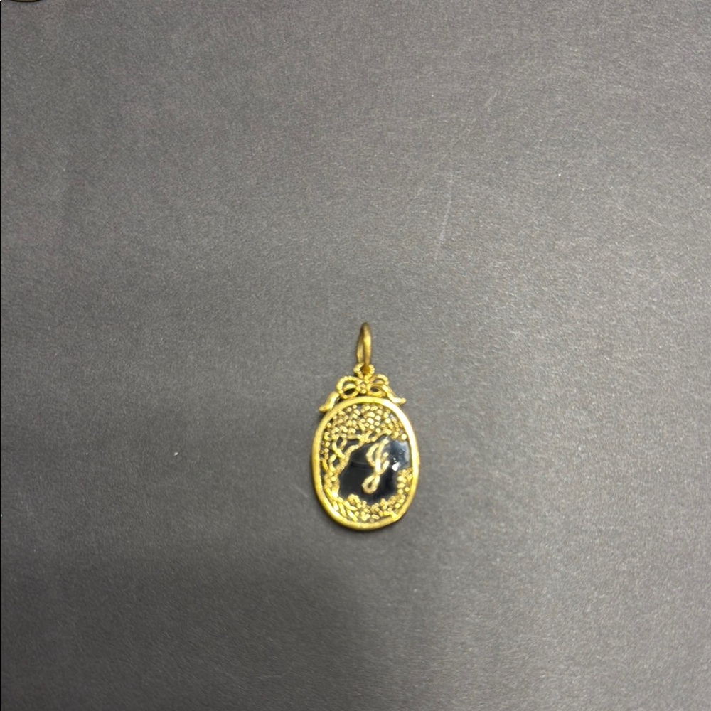 Waxing Poetic Enchanted Night Insignia charm “J”